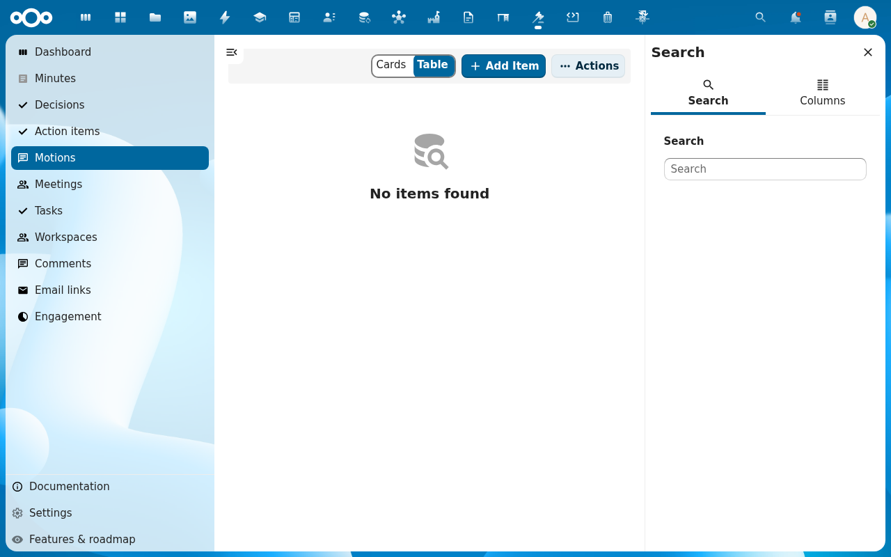 Motion marked admissible